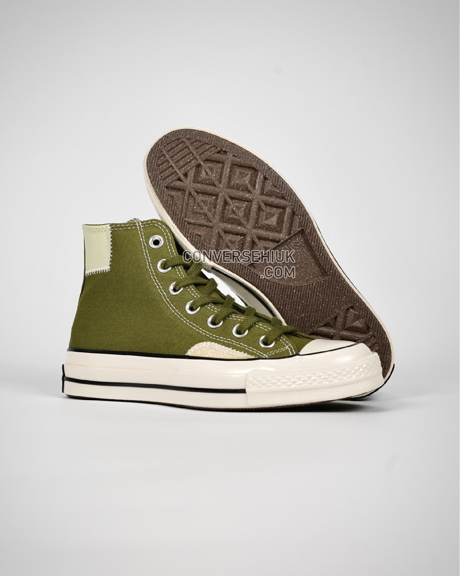 Converse Chuck 70 High Crafted Ollie Patch Vitality Green/White A04499C Shoes