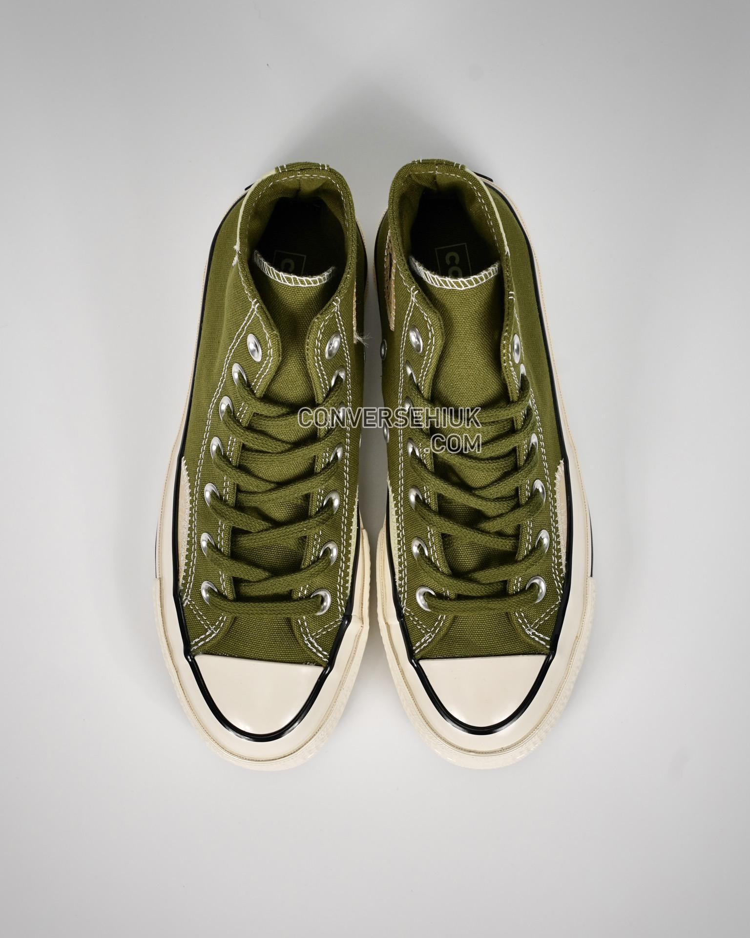 Converse Chuck 70 High Crafted Ollie Patch Vitality Green/White A04499C Shoes