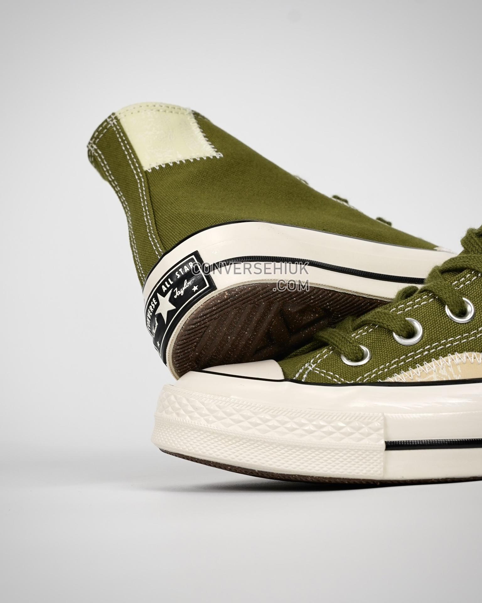 Converse Chuck 70 High Crafted Ollie Patch Vitality Green/White A04499C Shoes