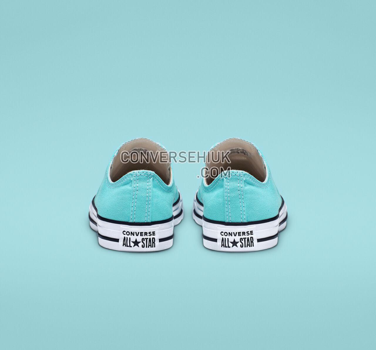 Converse Chuck Taylor All Star Seasonal Color Low Top Bleached Aqua/White/Black 165496F Shoes