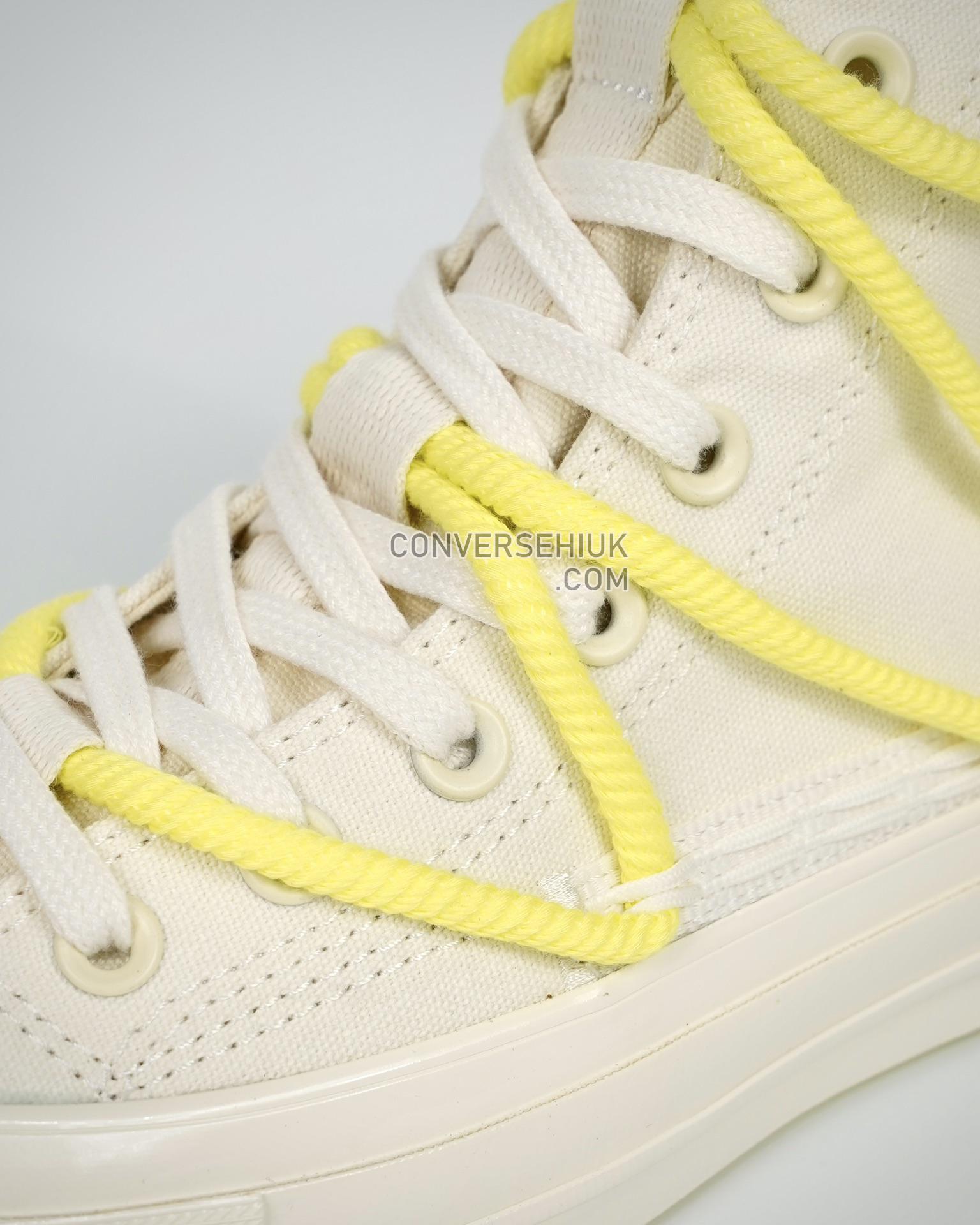 Converse Chuck 70 High Double Laces White/Green A07249C Shoes