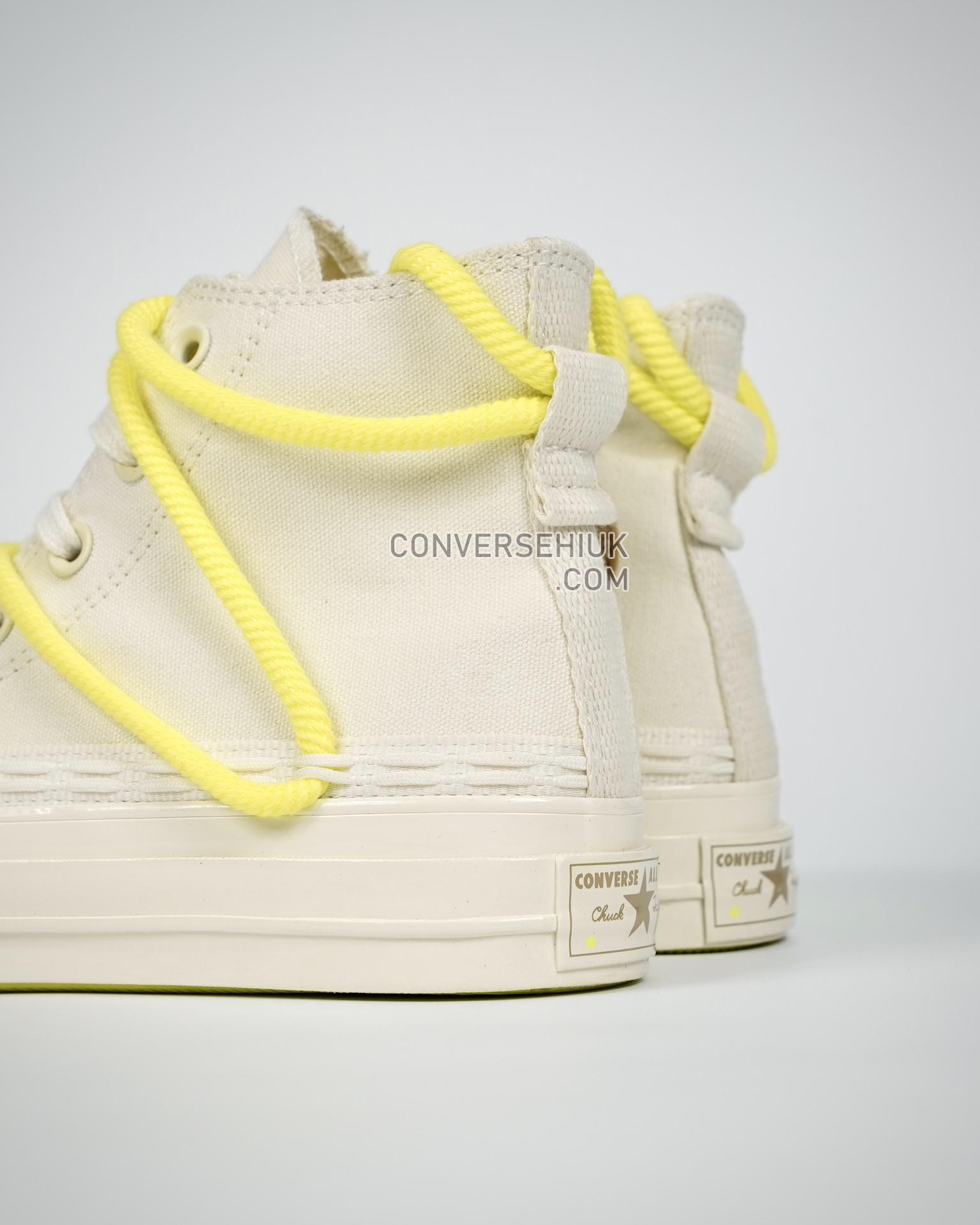 Converse Chuck 70 High Double Laces White/Green A07249C Shoes