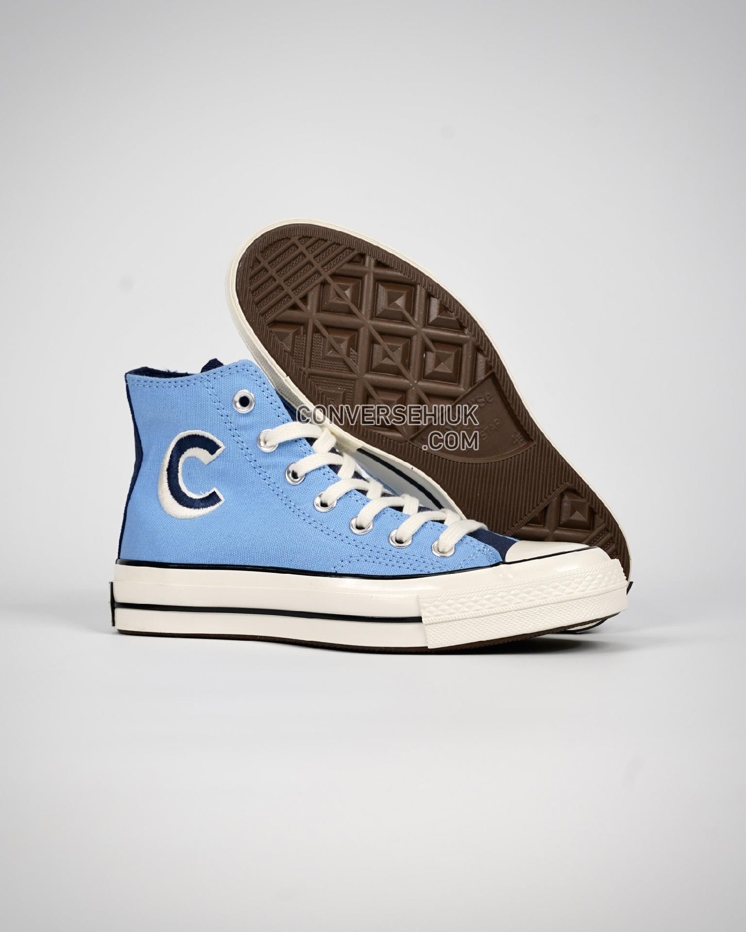 Converse Chuck 70 High Letterman Blue/Navy/Egret A06195C Shoes