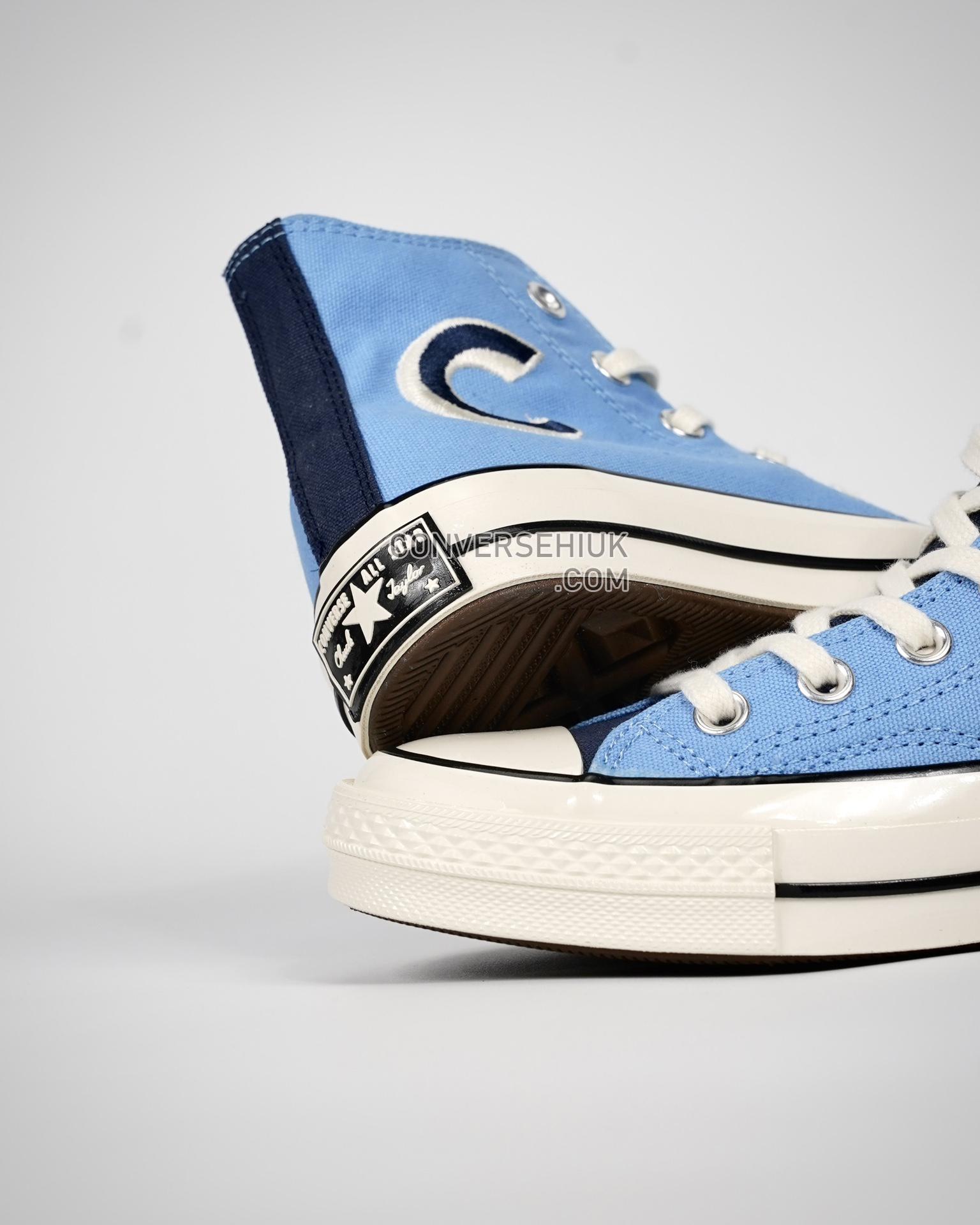 Converse Chuck 70 High Letterman Blue/Navy/Egret A06195C Shoes