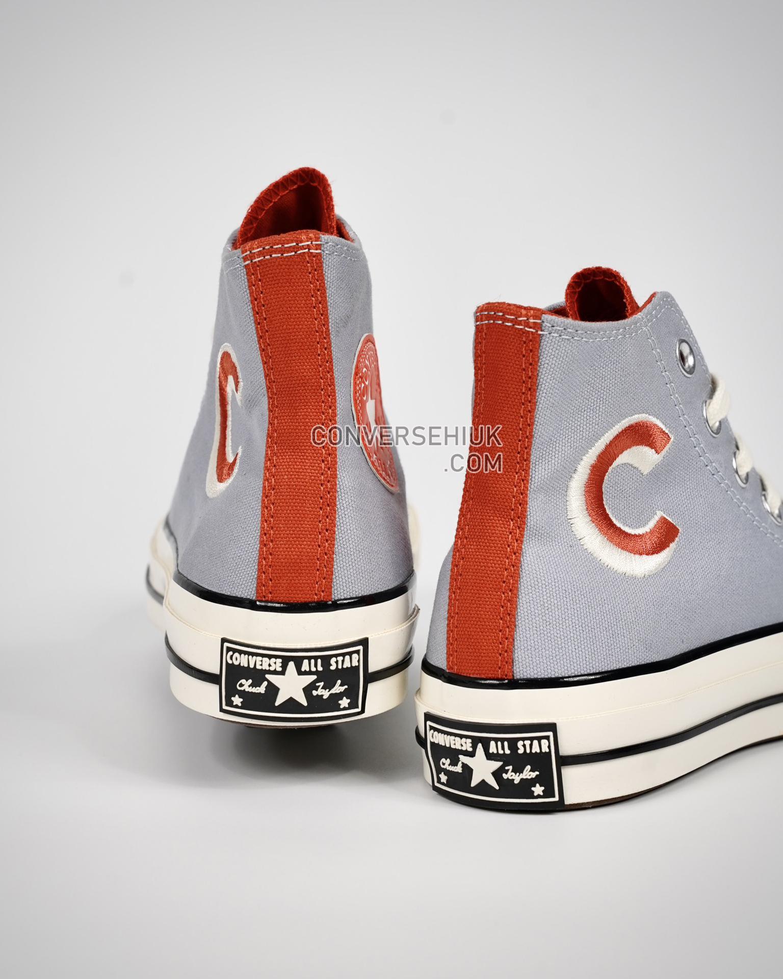 Converse Chuck 70 High Letterman Heirloom Silver/Nomadic Rust A06194C Shoes