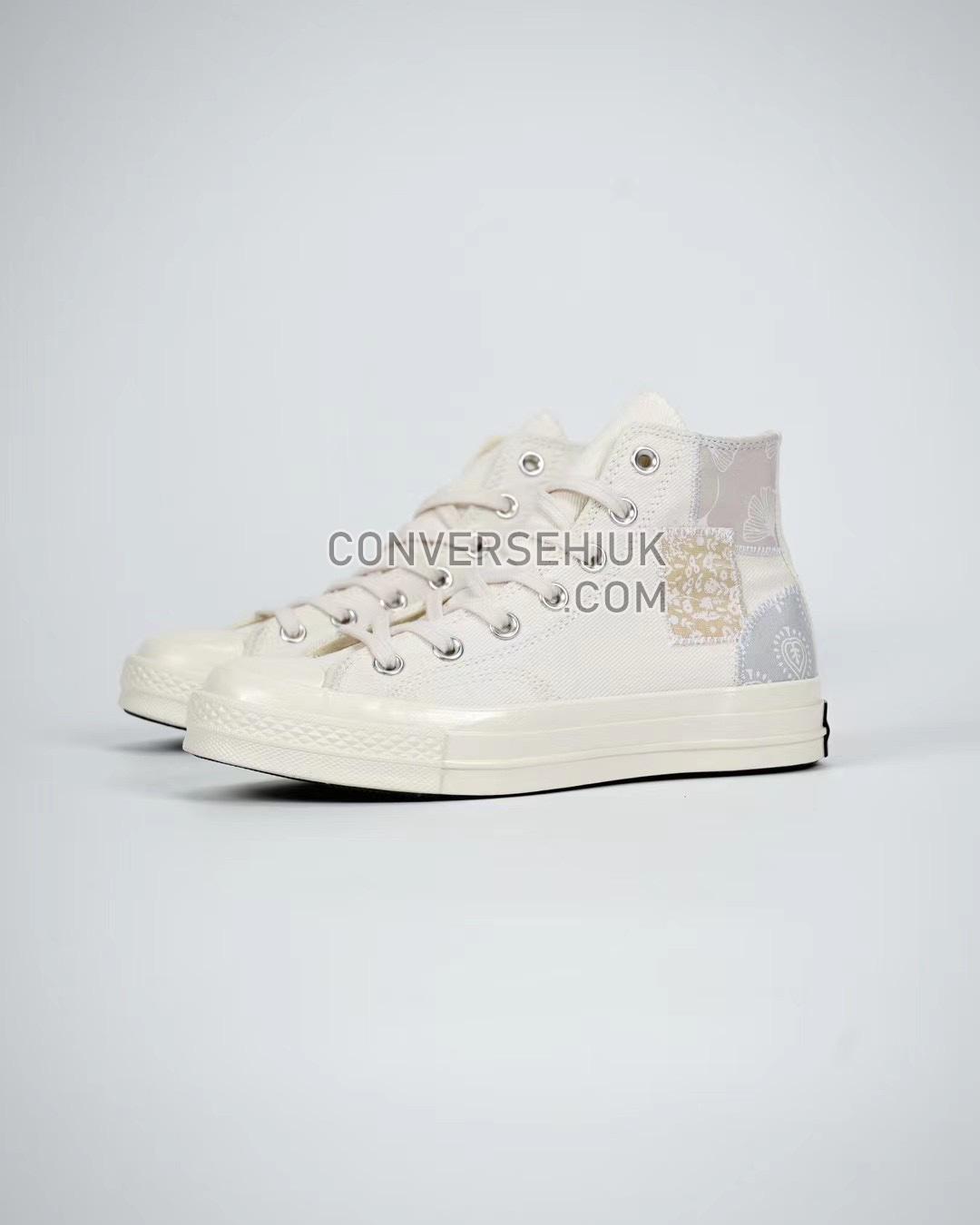 Converse Chuck 70 High Denim Patchwork Vintage White/Stellar Indigo A06822C Shoes