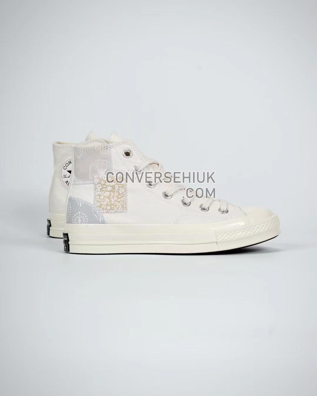 Converse Chuck 70 High Denim Patchwork Vintage White/Stellar Indigo A06822C Shoes