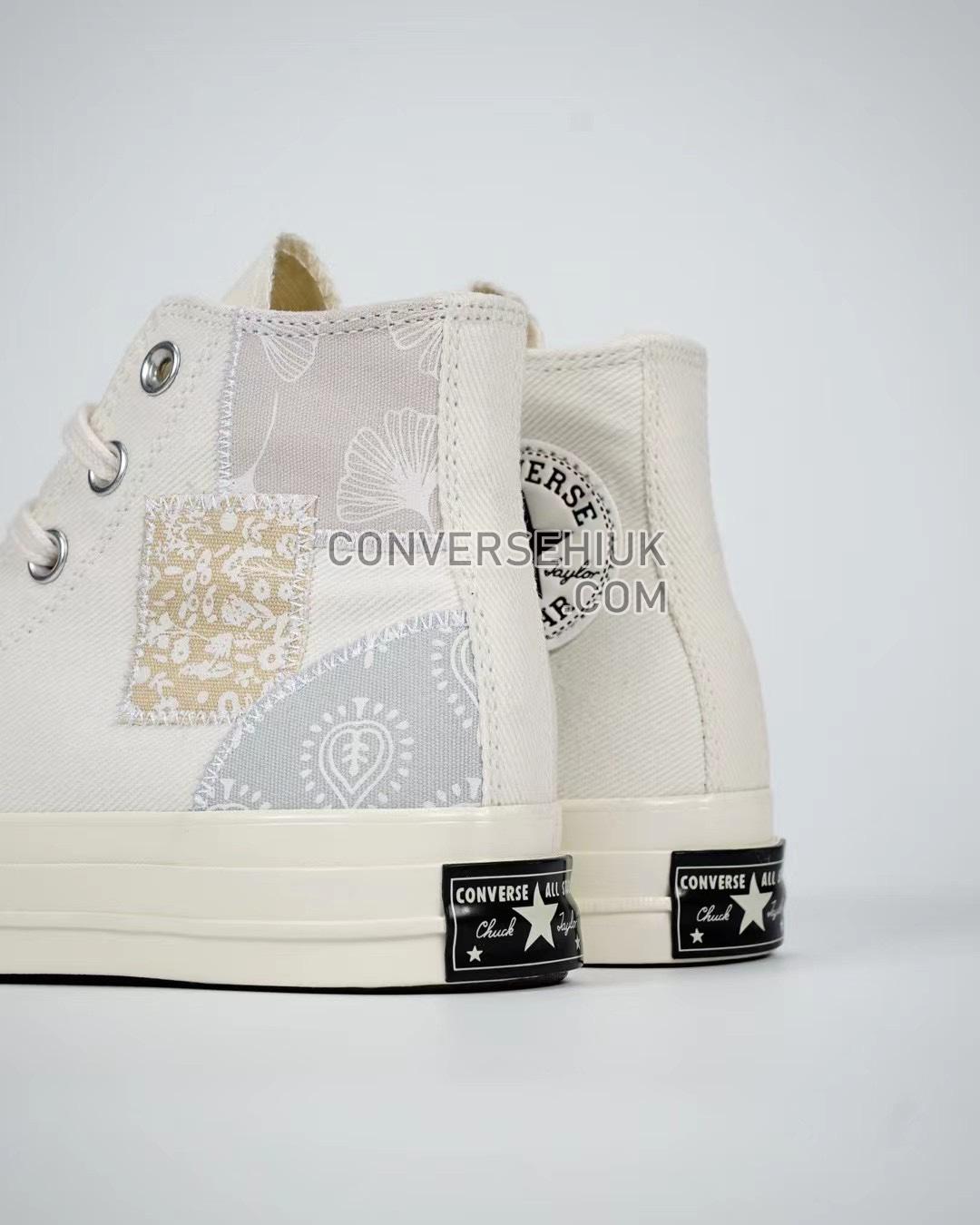 Converse Chuck 70 High Denim Patchwork Vintage White/Stellar Indigo A06822C Shoes