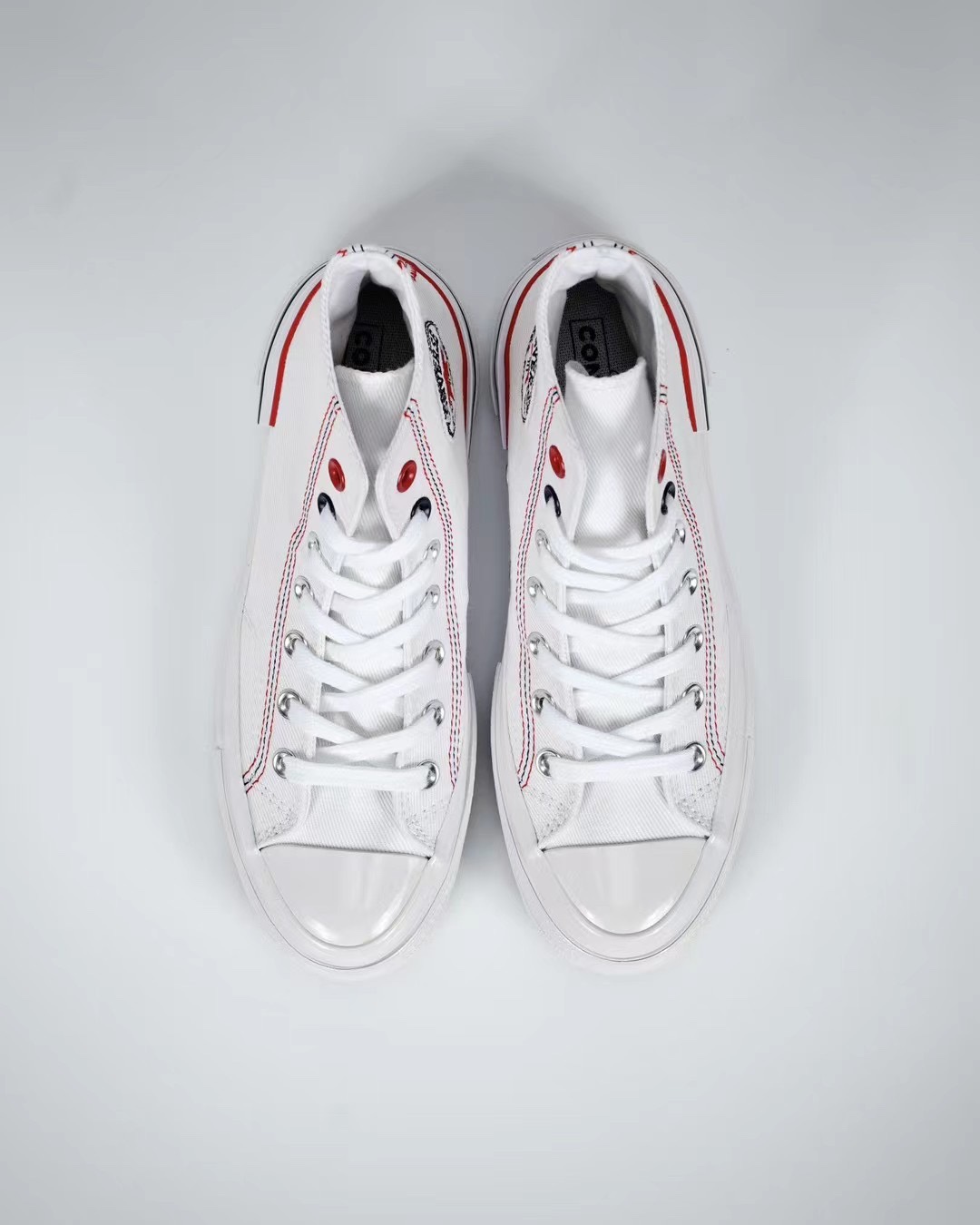 Converse Chuck 70 Retro Denim White/Red A06853C Shoes