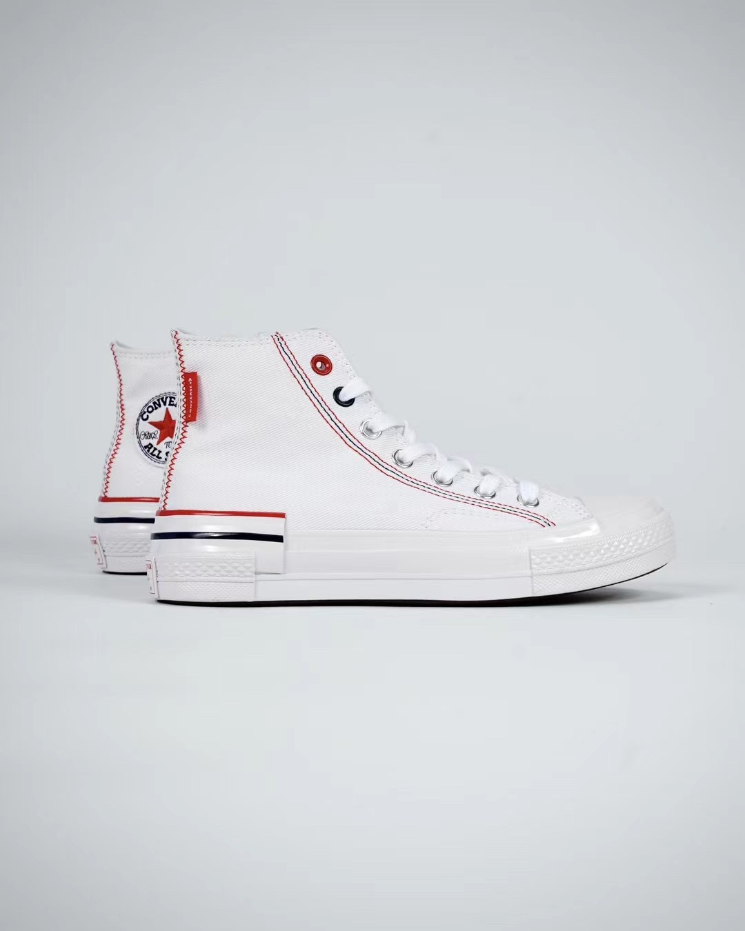 Converse Chuck 70 Retro Denim White/Red A06853C Shoes