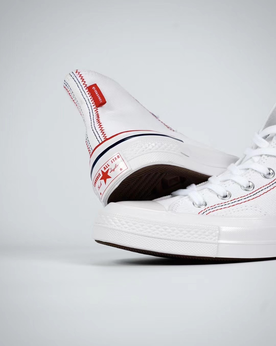 Converse Chuck 70 Retro Denim White/Red A06853C Shoes