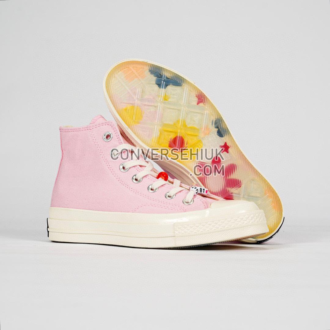 Converse Chuck Taylor All Star 70 High DIY Beads Sunrise Pink/Egret/Black A06095C Shoes