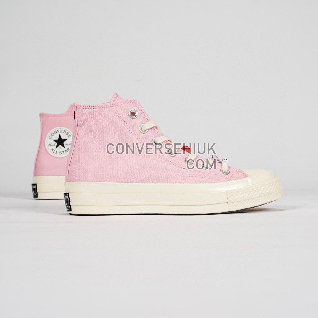 Converse Chuck Taylor All Star 70 High DIY Beads Sunrise Pink/Egret/Black A06095C Shoes