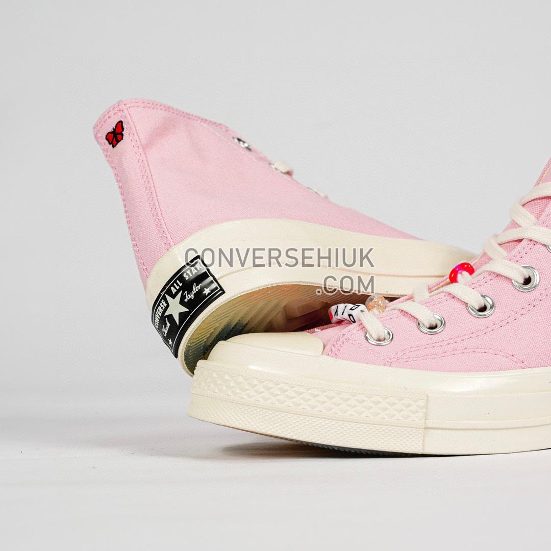 Converse Chuck Taylor All Star 70 High DIY Beads Sunrise Pink/Egret/Black A06095C Shoes