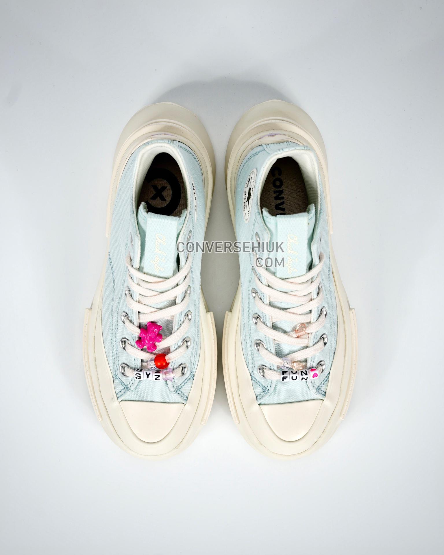 Converse Run Legacy CX Pop Words High Top Aqua Mist Aqua Mist/Aqua Mist/Egret A06094C Shoes