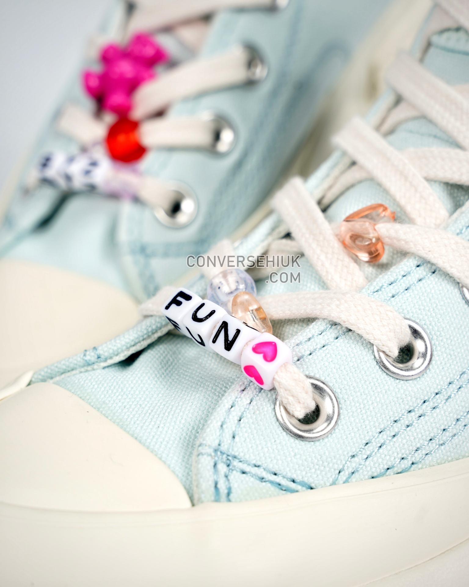 Converse Run Legacy CX Pop Words High Top Aqua Mist Aqua Mist/Aqua Mist/Egret A06094C Shoes