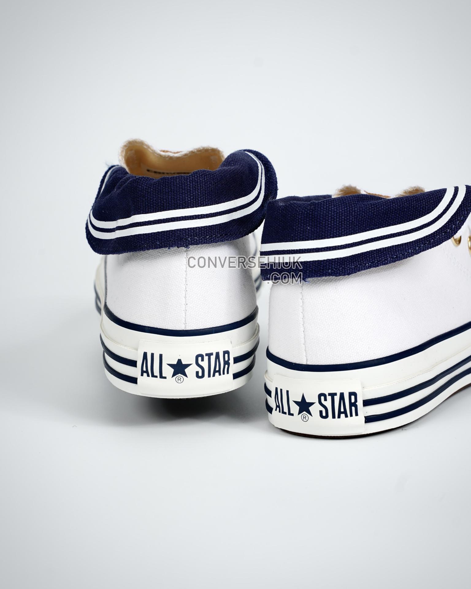 Converse All Star SW OX High White/Navy 5SD391 Shoes