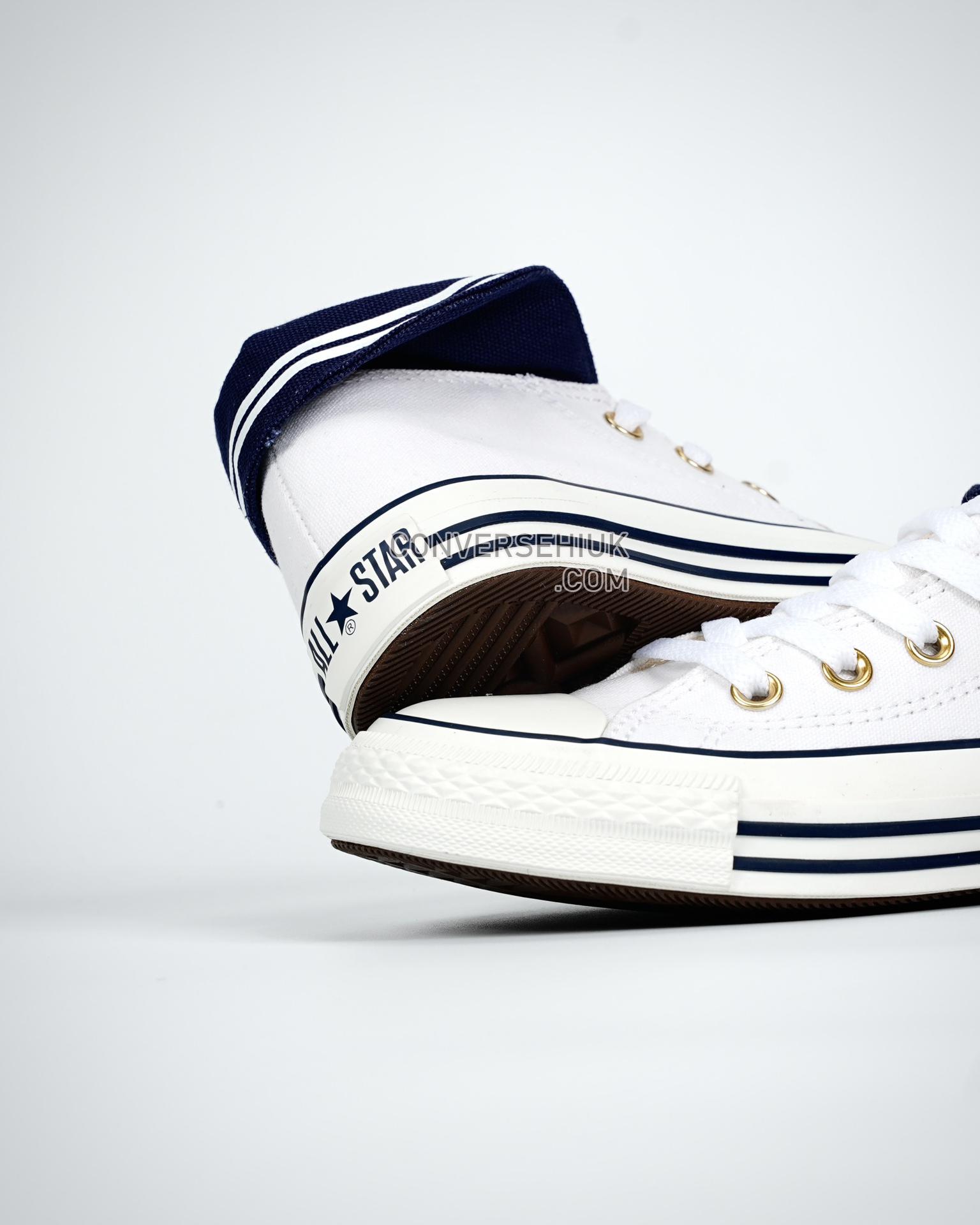 Converse All Star SW OX High White/Navy 5SD391 Shoes