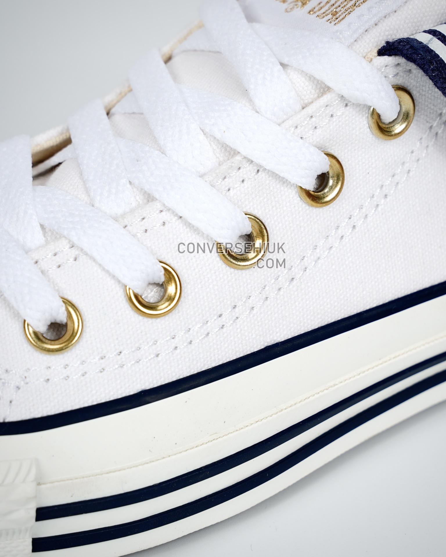 Converse All Star SW OX High White/Navy 5SD391 Shoes