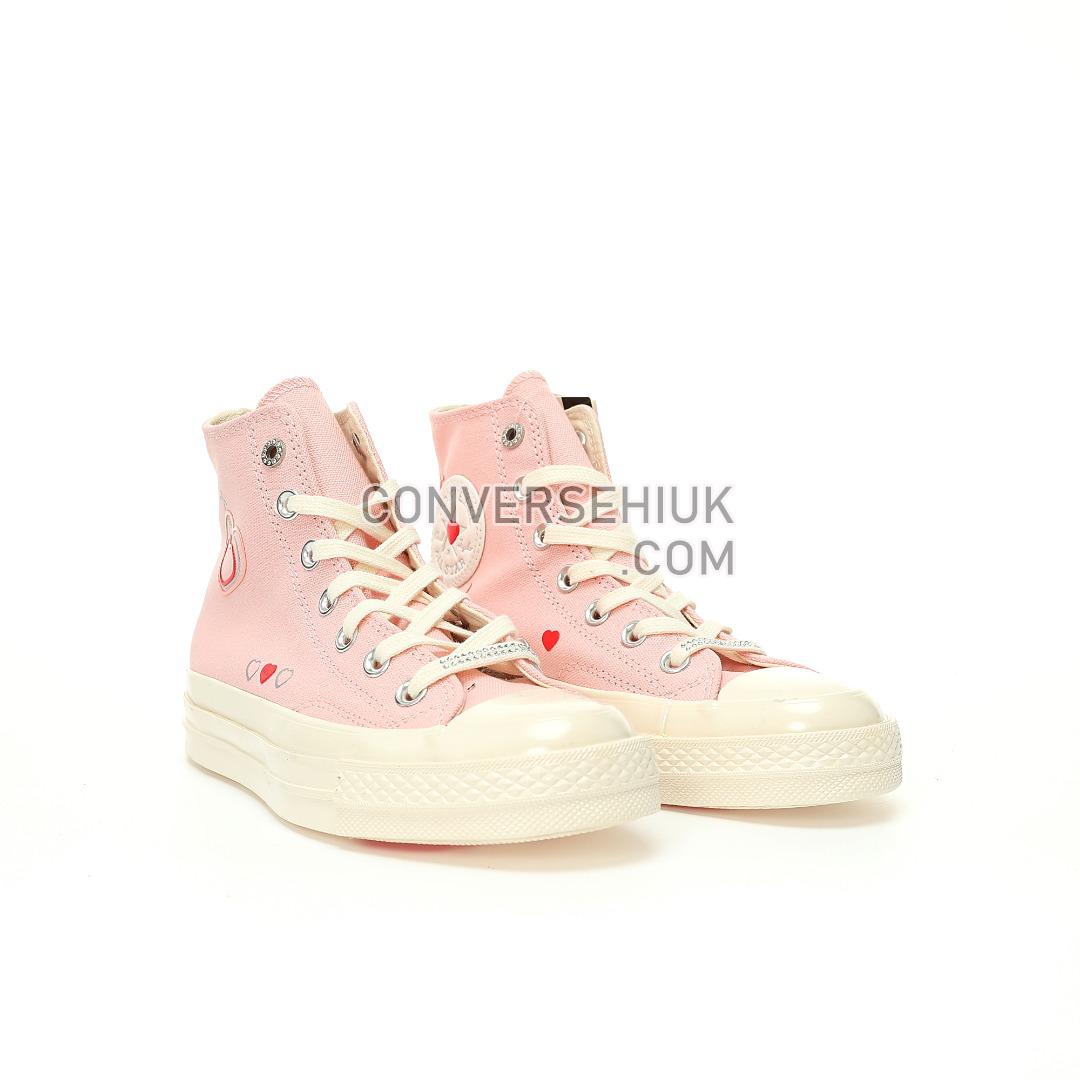 Converse Chuck 70 High Y2K Heart Donut Glaze/Egret A09113C Shoes