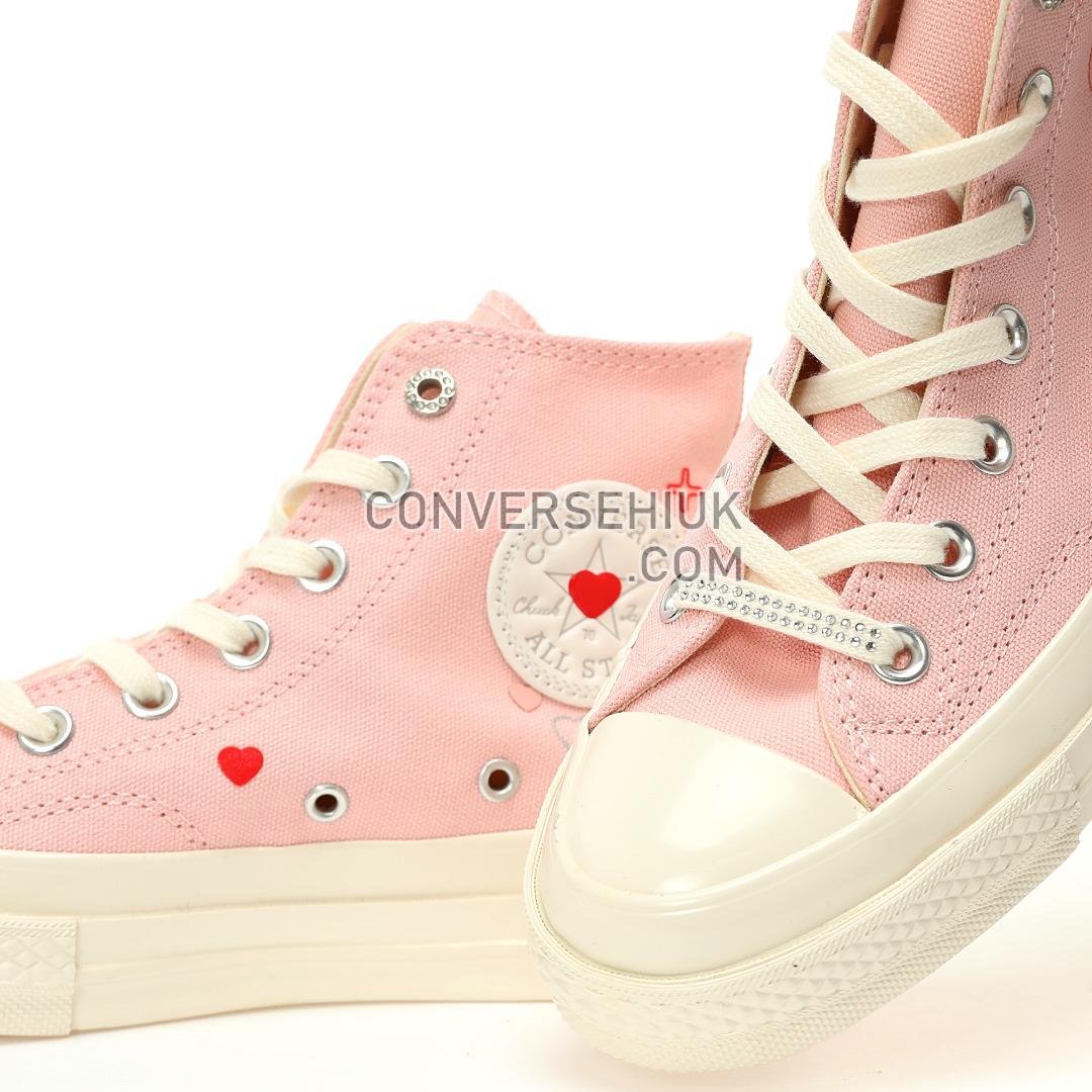 Converse Chuck 70 High Y2K Heart Donut Glaze/Egret A09113C Shoes