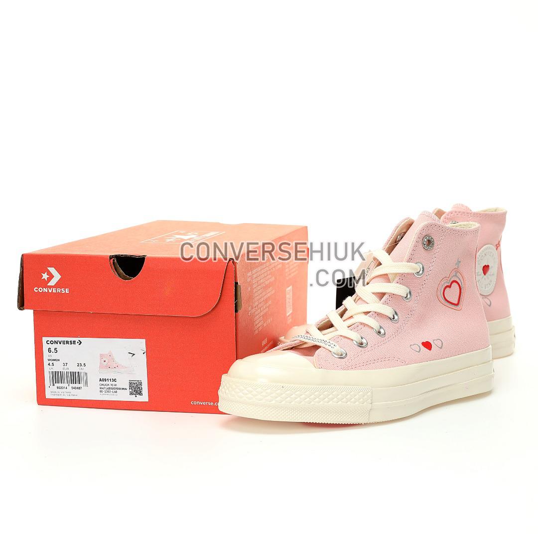 Converse Chuck 70 High Y2K Heart Donut Glaze/Egret A09113C Shoes