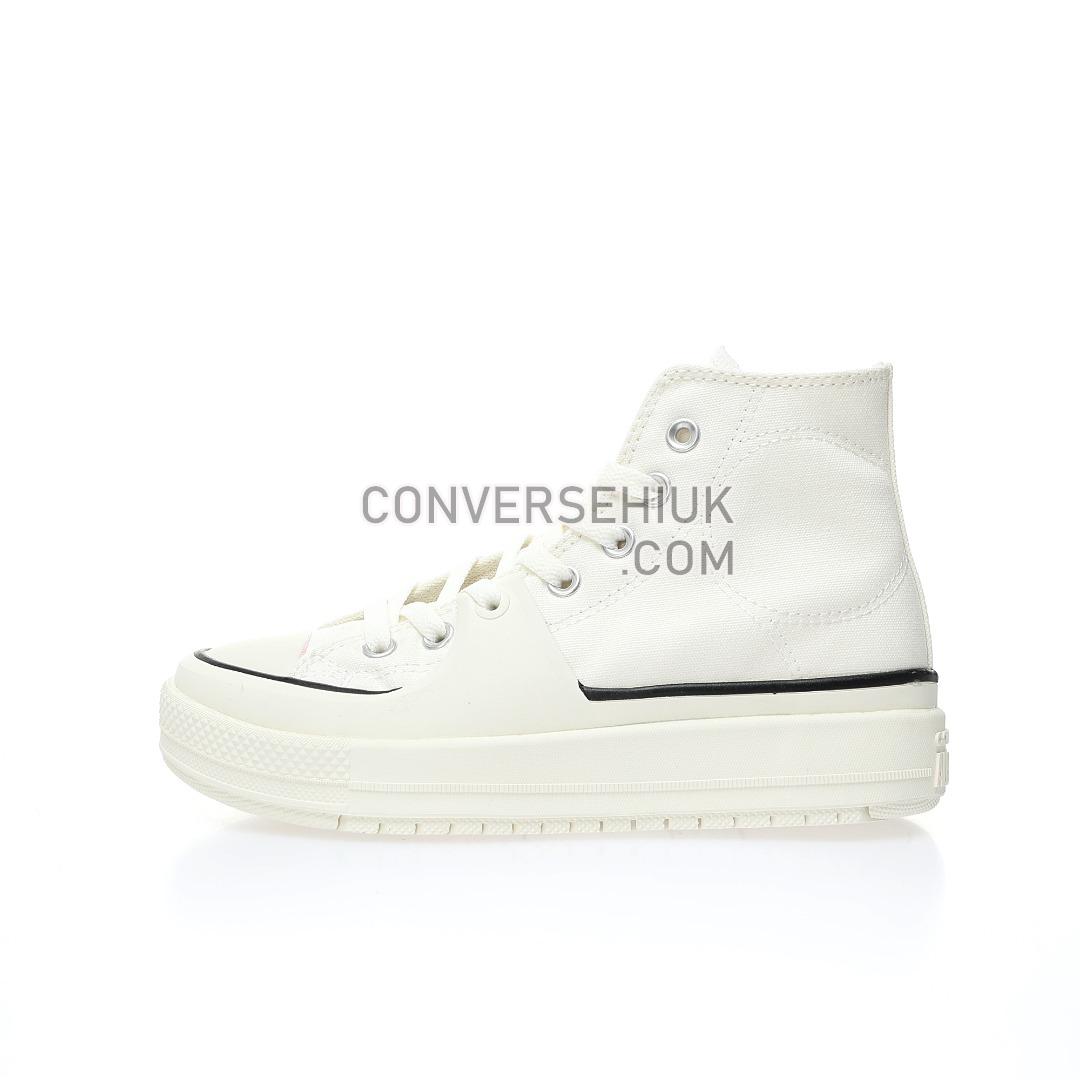 Converse Chuck Taylor All Star High Construct Vintage White/Black/Egret A02832C Shoes