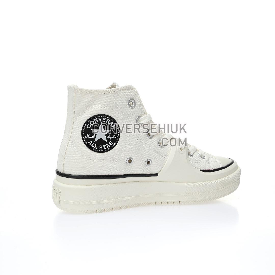 Converse Chuck Taylor All Star High Construct Vintage White/Black/Egret A02832C Shoes