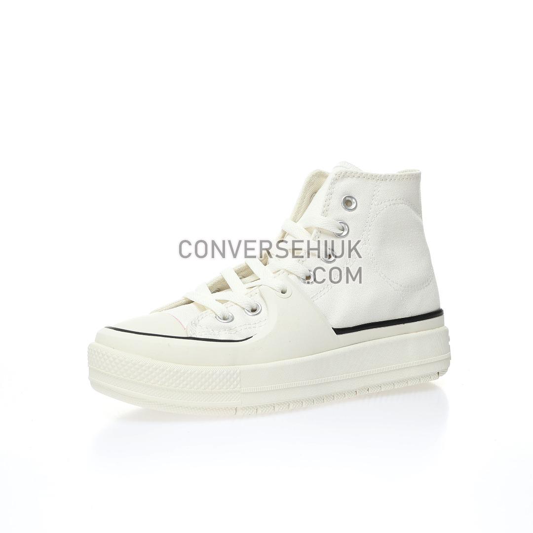 Converse Chuck Taylor All Star High Construct Vintage White/Black/Egret A02832C Shoes