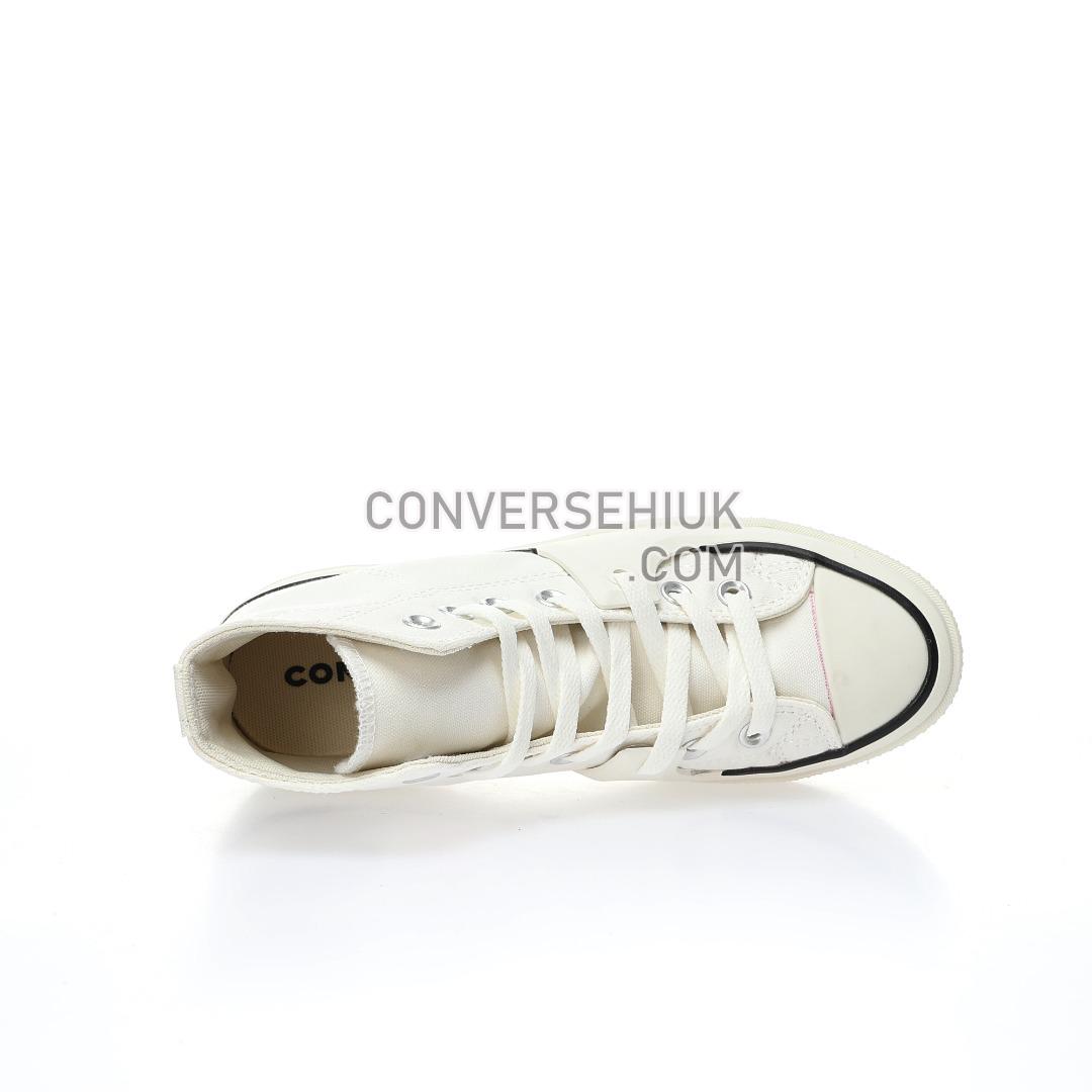 Converse Chuck Taylor All Star High Construct Vintage White/Black/Egret A02832C Shoes