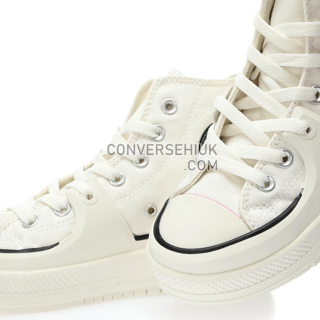 Converse Chuck Taylor All Star High Construct Vintage White/Black/Egret A02832C Shoes