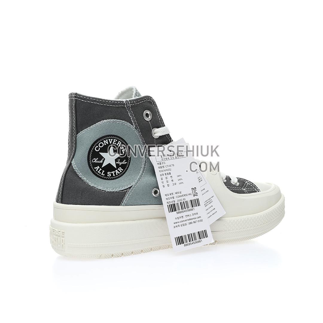 Converse Chuck Taylor All Star Construct High Colorblock Tidepool Grey/Cyber Grey A03472C Shoes