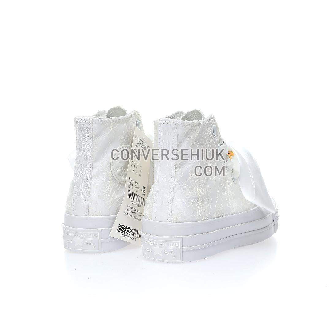 Converse Chuck Taylor 70S High Tops Floral Embroidered/White A07078C Shoes