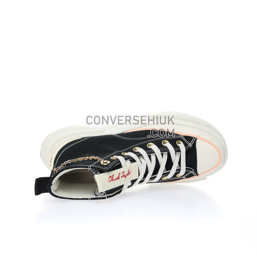 Converse Run Star Legacy CX Platform High Valentines Day 2023 Black/White/Pink AO5137C Shoes