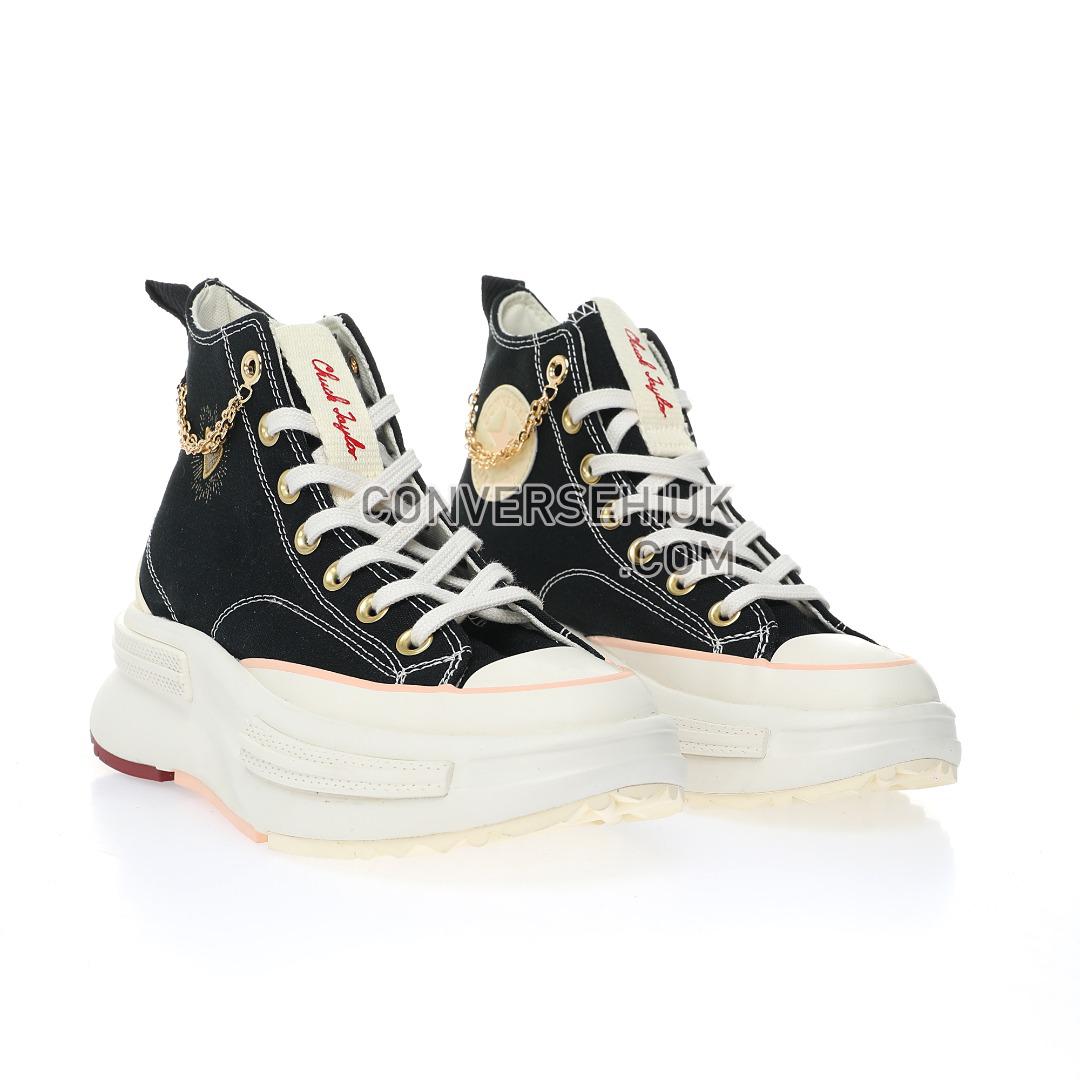 Converse Run Star Legacy CX Platform High Valentines Day 2023 Black/White/Pink AO5137C Shoes