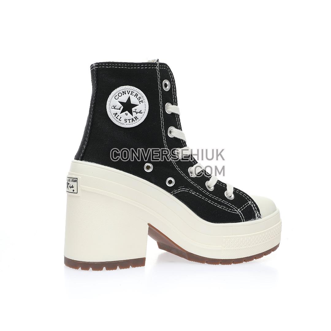 Converse Chuck Taylor All Star 70 Hi De Luxe Heel Black/Egret/Egret A05347C Shoes