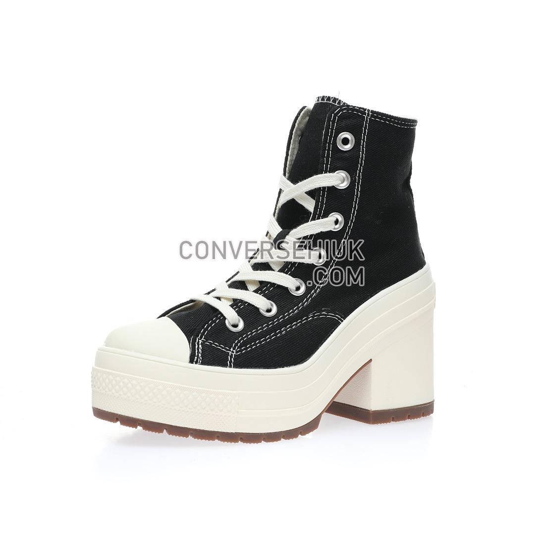 Converse Chuck Taylor All Star 70 Hi De Luxe Heel Black/Egret/Egret A05347C Shoes