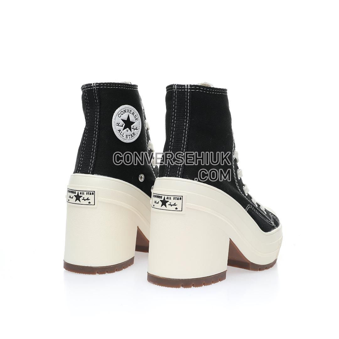 Converse Chuck Taylor All Star 70 Hi De Luxe Heel Black/Egret/Egret A05347C Shoes