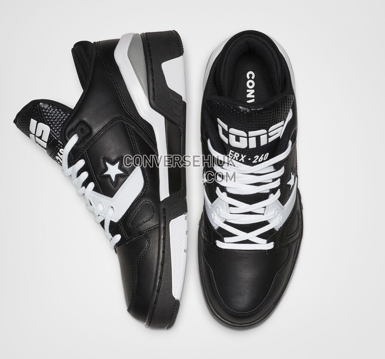 Converse ERX 260 Low Top Black/White/Dolphin 165045C Shoes