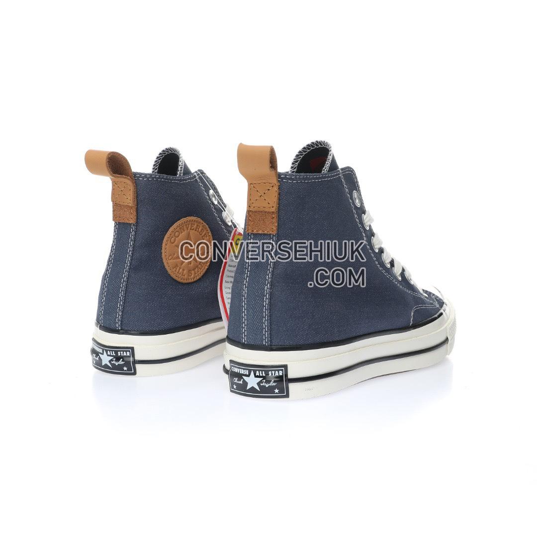 Converse Chuck 70 High Denim Navy Blue/Brown A05271C Shoes