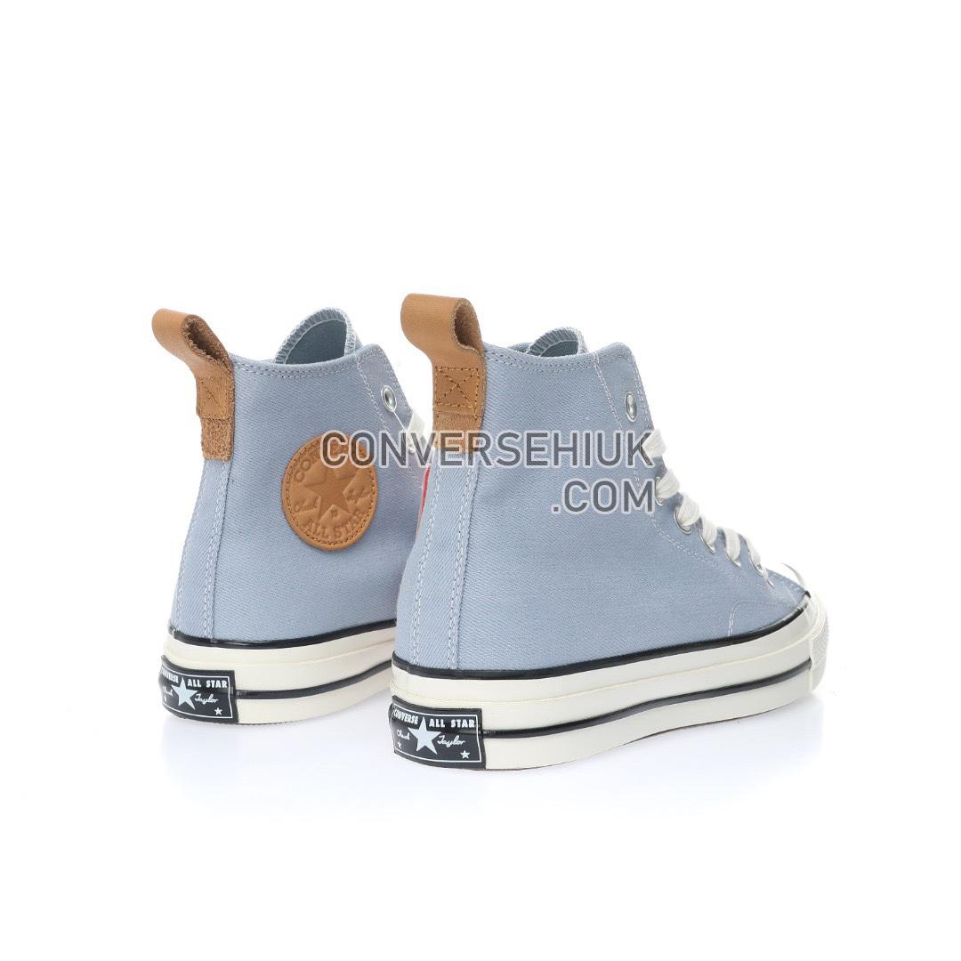 Converse Chuck 70 High Denim - Ocean Retreat Blue/Brown/White A05272C Shoes