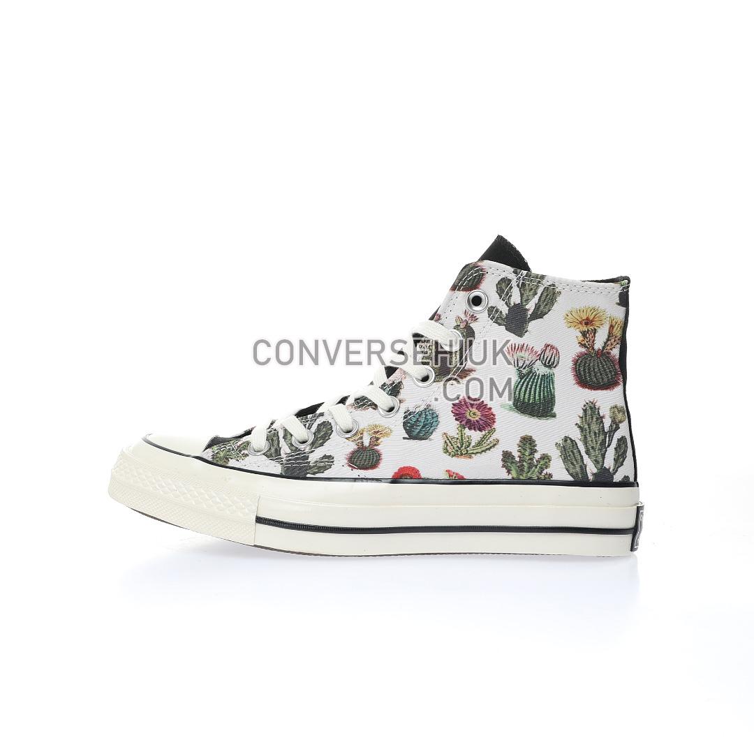 Converse Chuck 70 Succulent Print High Top Egret/Black/Egret A00653C Shoes