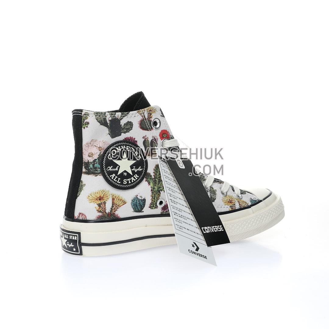 Converse Chuck 70 Succulent Print High Top Egret/Black/Egret A00653C Shoes