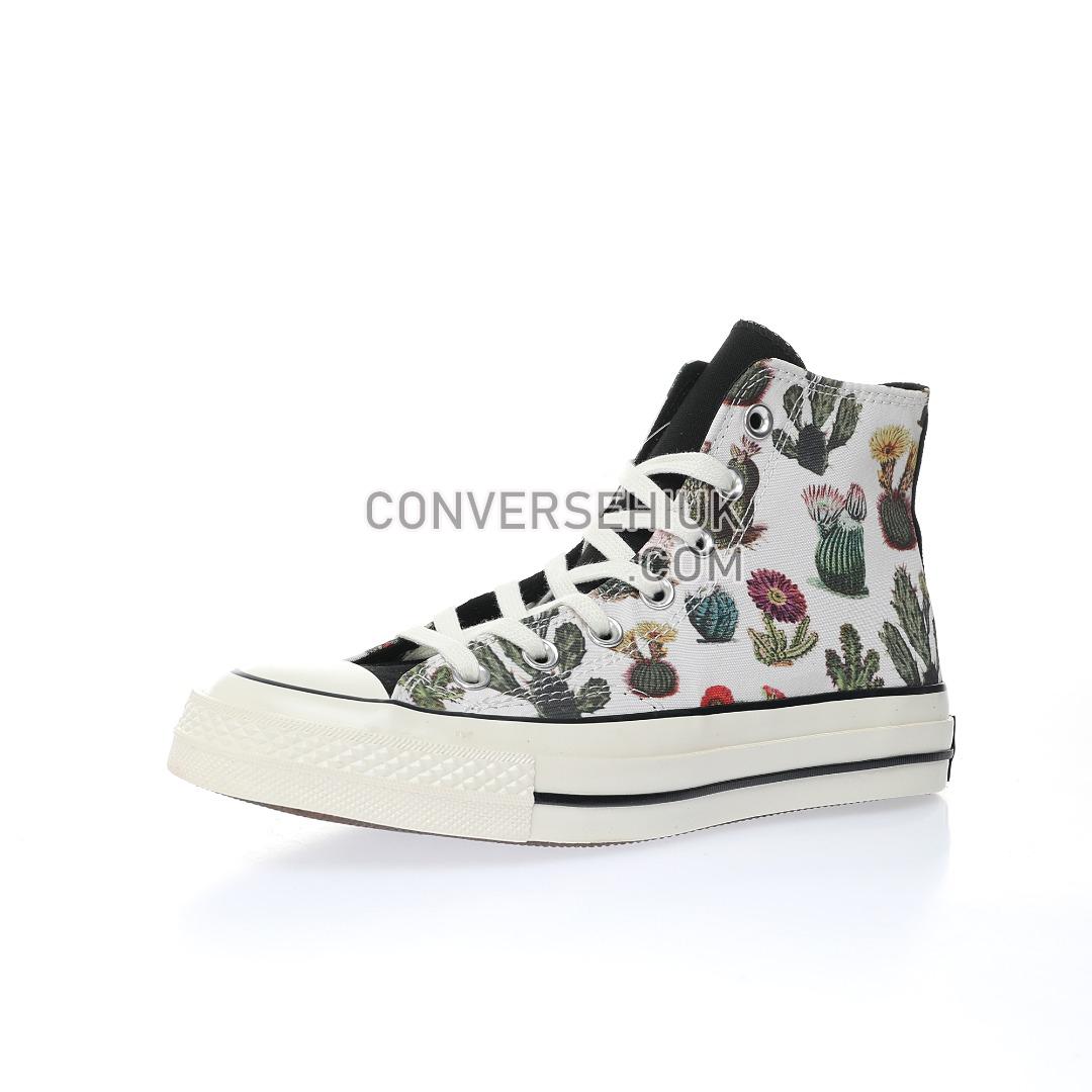 Converse Chuck 70 Succulent Print High Top Egret/Black/Egret A00653C Shoes