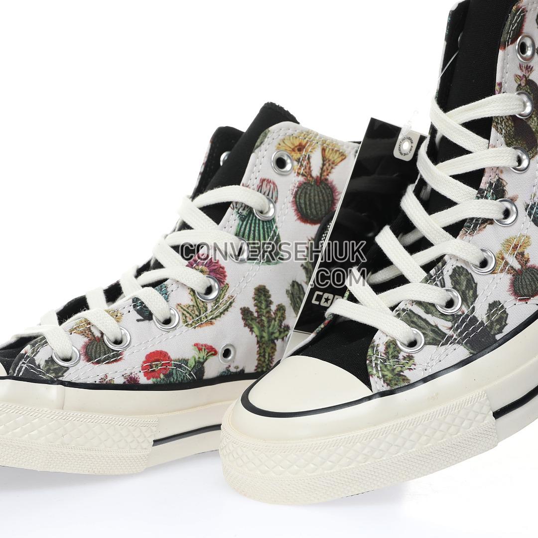 Converse Chuck 70 Succulent Print High Top Egret/Black/Egret A00653C Shoes