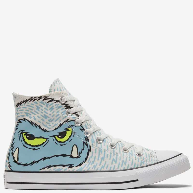 Converse Chuck Taylor All Star High Yeti Snowman Blue/White 169350C Shoes