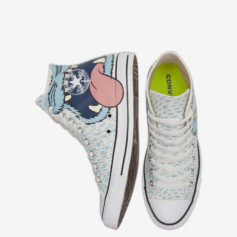 Converse Chuck Taylor All Star High Yeti Snowman Blue/White 169350C Shoes