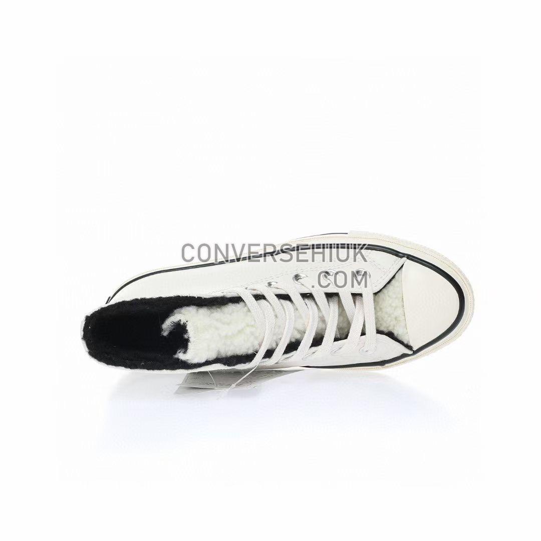 Converse Chuck Taylor All Star 70 Hi Sherpa Egret/Black/Egret 172365C Shoes