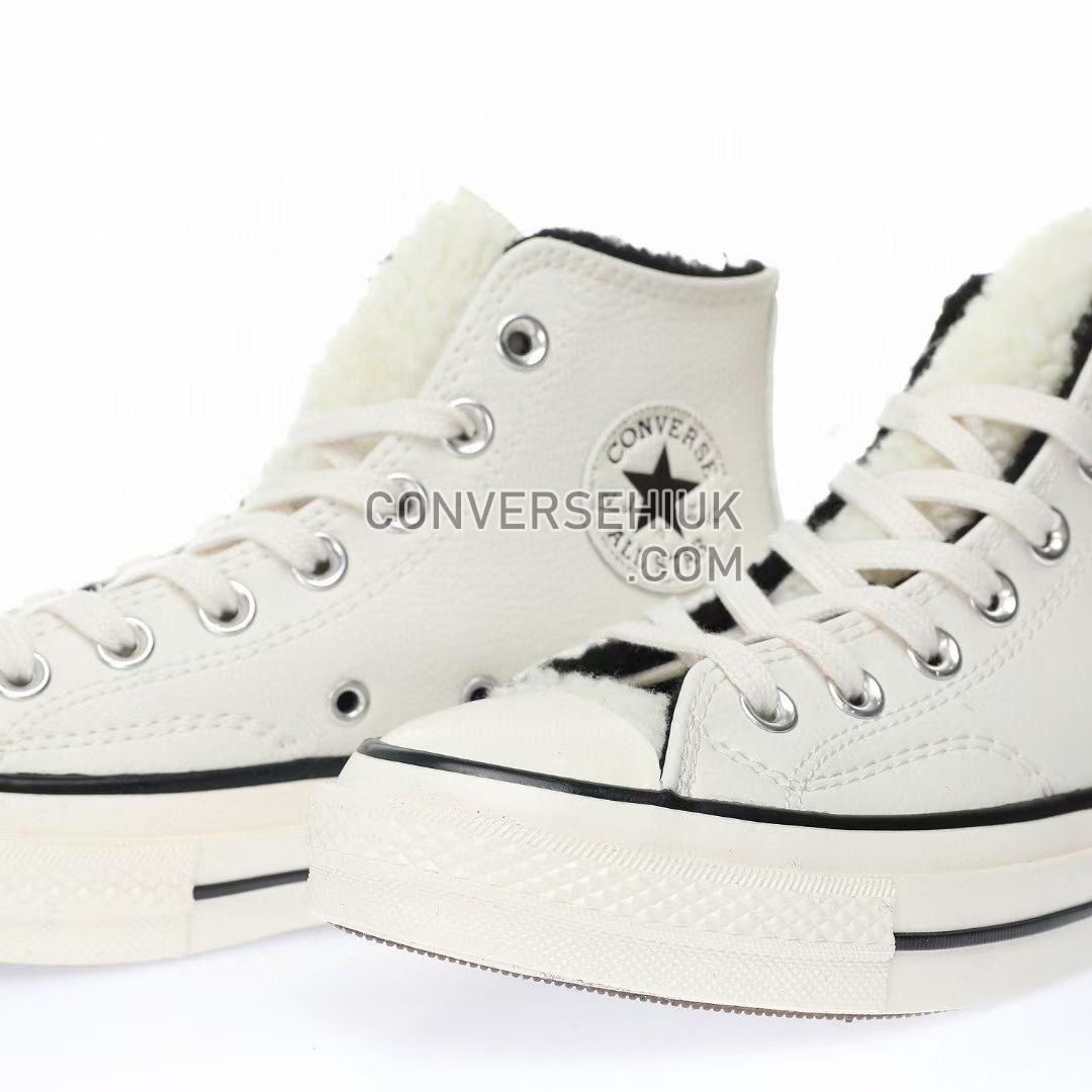 Converse Chuck Taylor All Star 70 Hi Sherpa Egret/Black/Egret 172365C Shoes