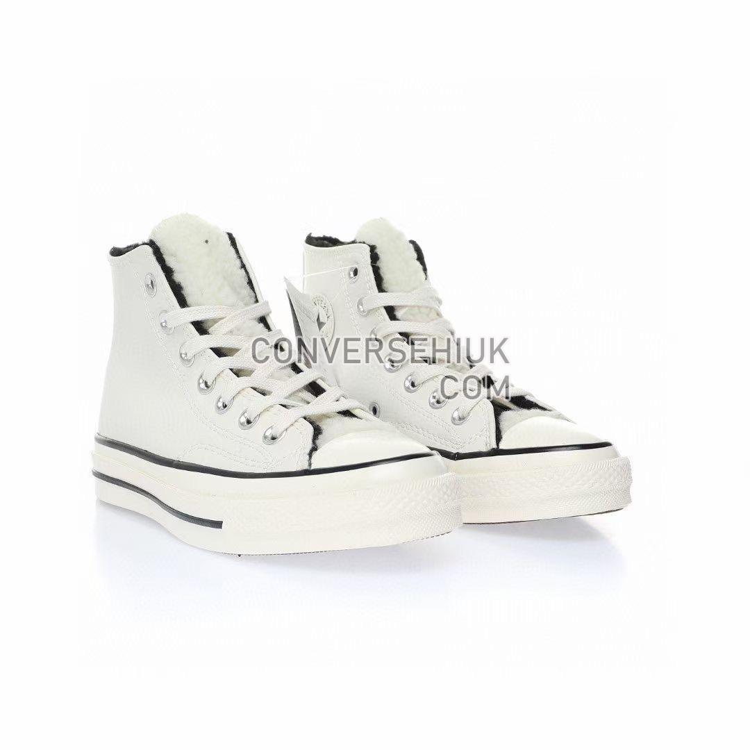 Converse Chuck Taylor All Star 70 Hi Sherpa Egret/Black/Egret 172365C Shoes